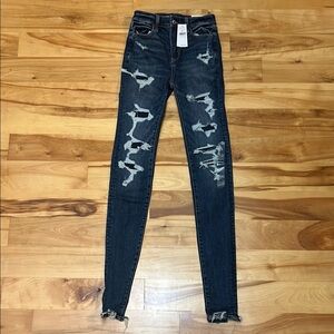 American Eagle Outfitters Blue Skinny Jeans